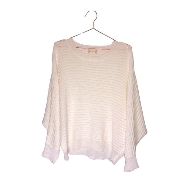 Altar'd State Cream Knit Sweater Size Medium/Large - Picture 1 of 7